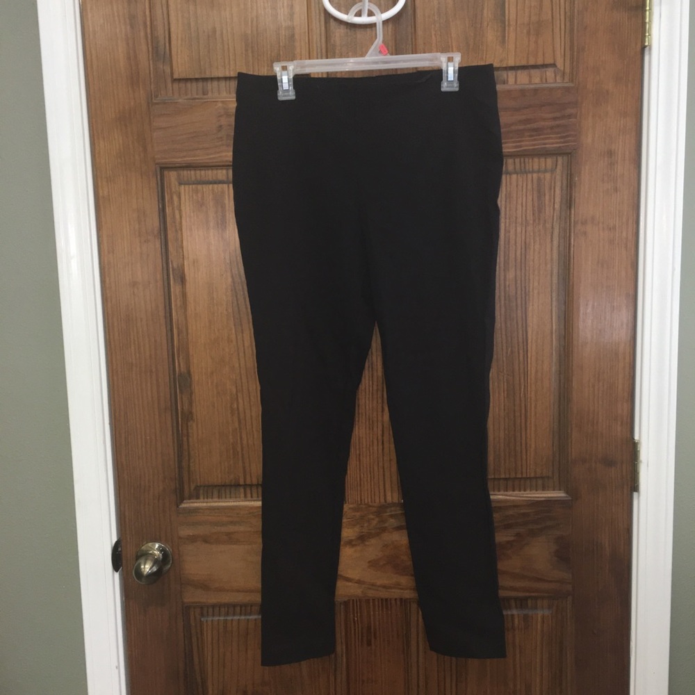 Michael Kors black dress leggings. Size large